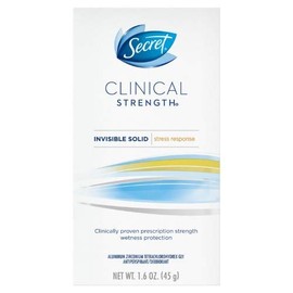 Secret Clinical Strength Invisible Solid Anti-Perspirant Deodorant (Pack of 8)