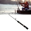 Mini Ice Fishing Rod Carbon Fiber with Ceramic Guide Ring