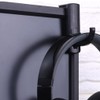 VizGiz 2 Pack Headphone Stand Hook Headset Holder Hanger Stick-on