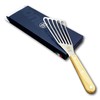 DUE BUOI Flexible Left Hand Turner Olive Wood Handle Spatula