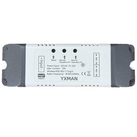 Smart WiFi Wireless Relay Switch Module，2 Channel USB 5V or AC/DC 7-32V,Tuya APP Remote Control Bluetooth,Compatible with Alexa Google Home