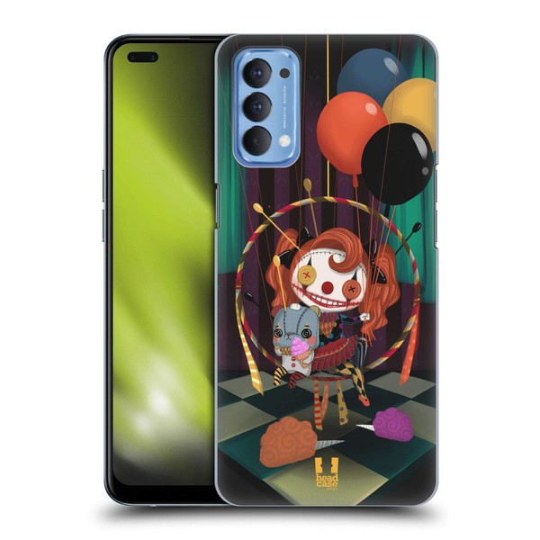 Head Case Designs Clown Voodoo Dolls 2 Hard Back Case