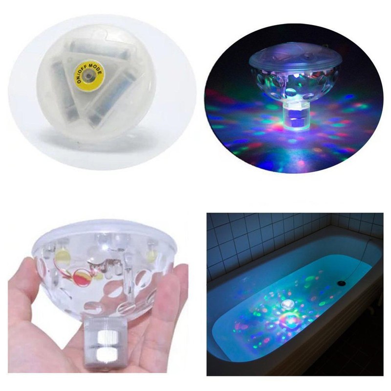 LED Spa Light 5 Modes RGB 7 Colours Changing Floating