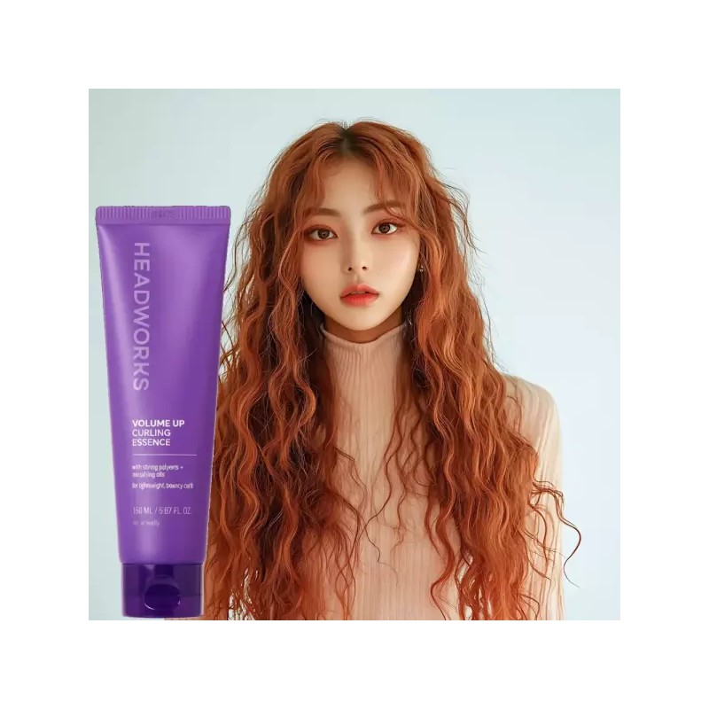 Sangsangmo 손상모 히피펌 컬크림 파마머리 볼륨 컬링에센스 150ml 4개 Damaged