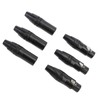 10pcs XLR Connector Professional 5 Male 5 Female High Conductivity