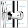 1PC Shower Head Holder Bathroom Adjustable Chrome Slider Handheld Shower