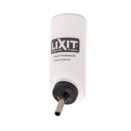 Lixit® Wide Mouth Water Bottles for Small Dogs (White, 16 Ounce)