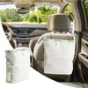 HIAHXC Car Bin Foldable Hanging Car Trash Bin with Storage