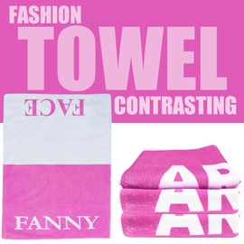 FANNY FACE TOWEL wipes Ladies Gift For Her Birthday Mum Girlfriend Wife Novelty Rude Funny Womens 40TH 50TH 50TH Adult Christmas Stocking Filler Secret Santa Sister Boss Idea Present