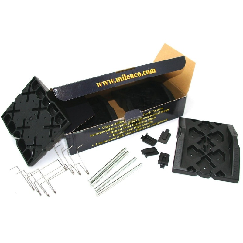 Milenco MILENCO Sttzplattenset Corner Feet 4er-Set