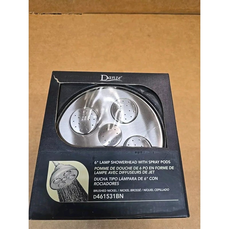 Danze D461531BN 6 in Showerhead Brushed Nickel