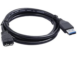 USB 3.0 PC Charger Data Cable/Cord/Lead for WD My Book Essential WDBACW0020HBK