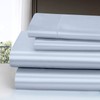 Homiest 4pcs Satin Sheets Set Luxury Silky Satin Bedding Set