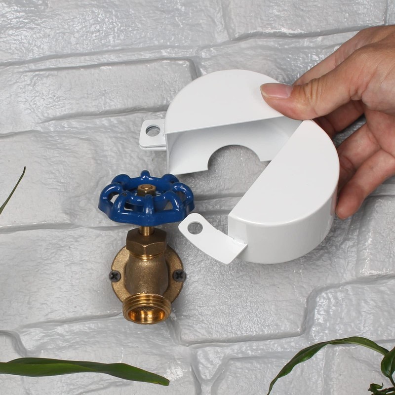 Outdoor Faucet Lock System -Gate Valve LockoutDevice -Prevent Water Theft