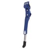 Bike Kickstand, 35cm/13.8in Side Stand Blue Color Adjustable Length for
