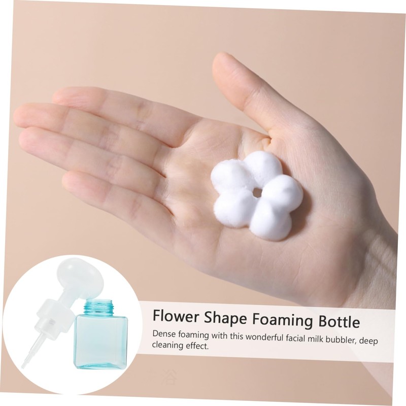 Sosoport Empty Foaming Bottle Dispenser Refillable Travel Soap Container for