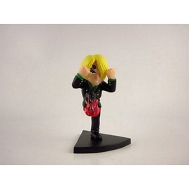 Bandai Dragonball Z x One Piece x Naruto 3x3 Mini Figure-aprox 1" Sanji-43509