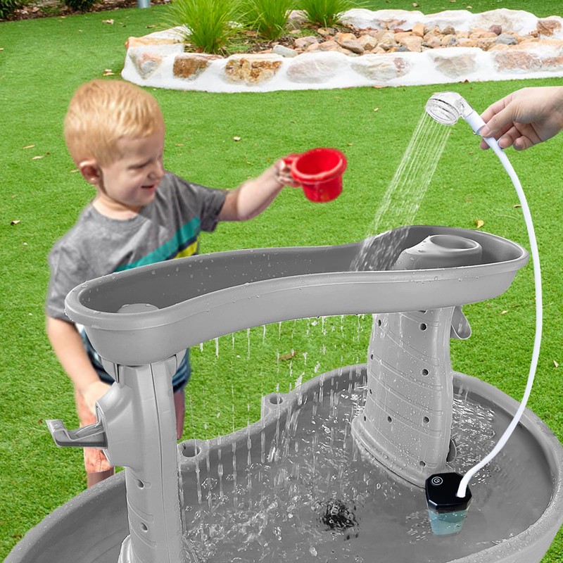 Bitubi Rechargeable Water Table Pump for Water Table,Kids Sand Water