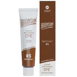 Tinte en gel para pestañas y cejas Eyelash and Eyebrow gel dye BRONSUN (Light Brown No.5)                                                             