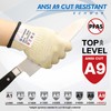 Schwer SlicePro Ultra-Durable ANSI A9 Cut Resistant Gloves PR1501, 10X