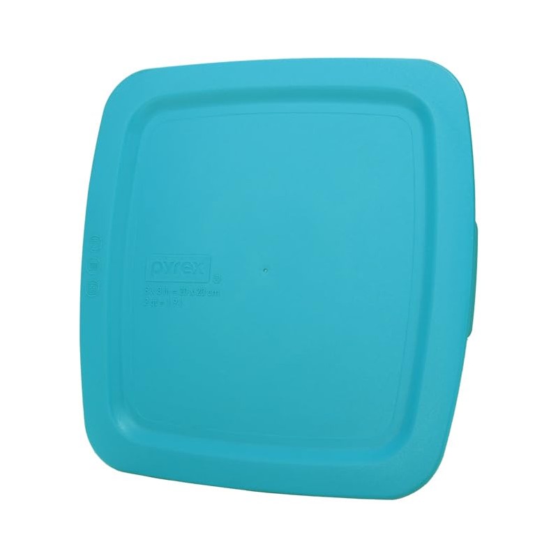 Pyrex C-222-PC 2qt Turquoise Easy Grab Food Storage Replacement Lid