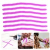 IWOWHERO 10pcs Spiral Hair Perm Rods Durable Hair Rollers for
