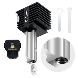 xirbbo TZ-A1 Stainless Steel Nozzle 0.4mm A1 Mini a1 Hotend,Removable TZ-A1 Stainless Steel Nozzle 0.4 a1 Mini Nozzles,for Bambu Lab A1/A1 Min 3D Printers only
