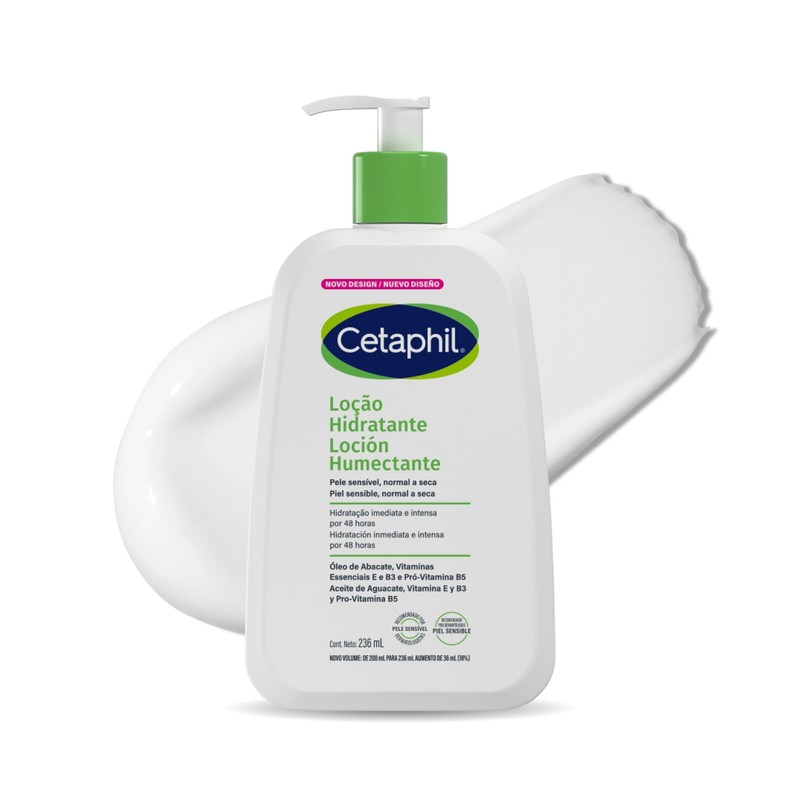 Cetaphil Loción Humectante Ligera y No Grasa Piel Normal y