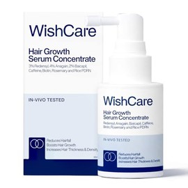 WishCare Hair Growth Serum with Rosemary, Redensyl, Anagain, Baicapil, Caffeine, Biotin