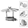 Roof Rain Cap, Chimney Flue Cowl Pipes Vent Cap Rain