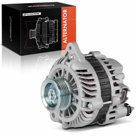 A-Premium Alternator Compatible with Nissan Pathfinder 2003-2004 & Infiniti G35 2003-2004, QX4 2003, 3.5L, 12V 110A 6-Groove Pulley Clockwise, Replace# 23100AM610, A003TB4291
