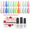AIMEILI Gel Nail Polish UV LED Gel Polish Colours Set