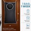DONAQ Hanging Laundry Hamper Bag XL 40x22", Space Saving over