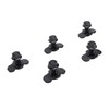 5Pcs L Track Double Lug Threaded Stud Fitting M10 X
