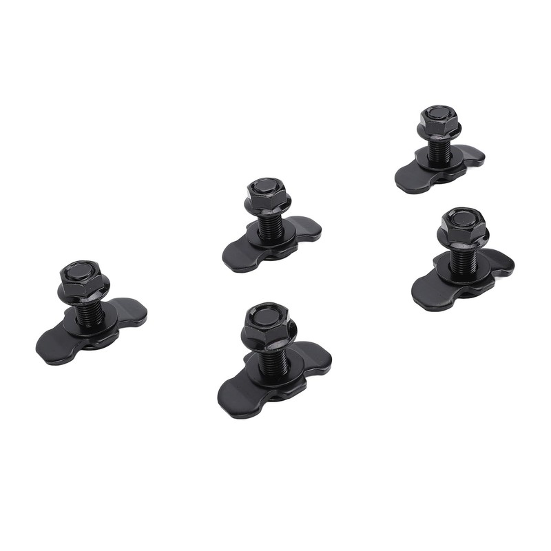 5Pcs L Track Double Lug Threaded Stud Fitting M10 X