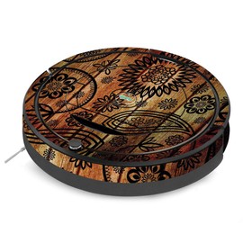 MightySkins Skin Compatible with iRobot Roomba 890 Vacuum - Wooden Floral | Protective, Durable, and Unique Vinyl Decal wrap Cover | Easy to Apply, Remove, and Change Styles | Made in The USA