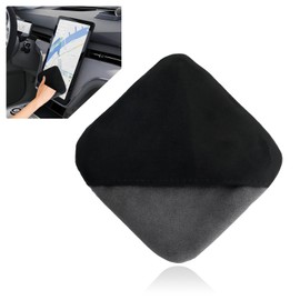 vvag Car Screen Cleaner for Display, Foldable 4.13"x4.13" Microfiber Non-Scratch Cleaning Pad Wipe Cloth, Interior Car Accessories for Dashboard LCD Touchscreen