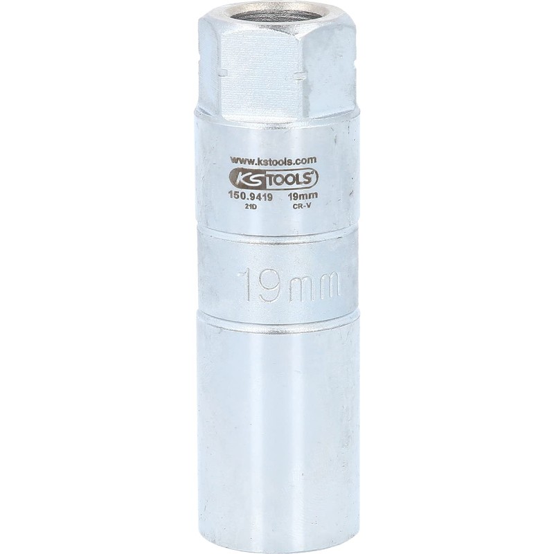 KS Tools 150.9419 Shock absorber external hexagonal counter holder socket