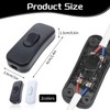 Toggle Switch 230 V, Cord Switch, Cable Switch, On/Off Switch