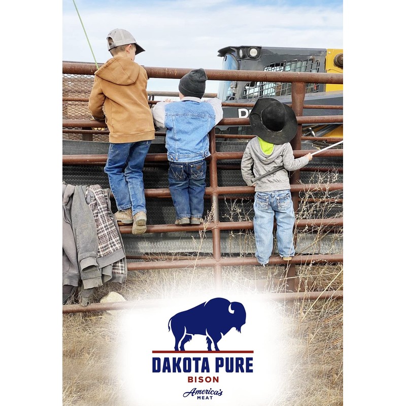 Dakota Pure Bison Meat Stick Pack of 2 (8 Meat