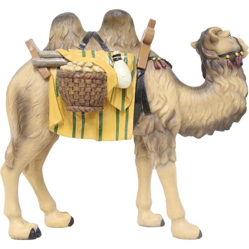 FADEDA Camel/Height: 13 cm/Hand-painted/Detailed Nativity Scene Figures - Christmas Table