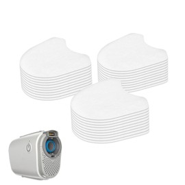 Filters for AirMini 30-Pack | 3mm Ultra-Fine Replacement Filters for ResMed AirMini Travel Machine | Thickened Disposable Design | 6-Month Supply for Home & Travel Use