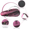 Goloni Tennis Bag 3-4 Racquets with Front Extral Pocket for