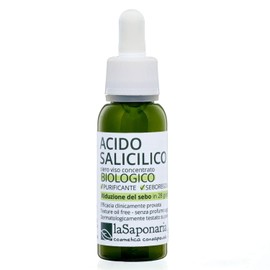 La Saponaria | Salicylsäure Gesichtsserum, reinigend und talgregulierend, ideal für fettige Haut, reduziert überschüssiges Talg, 30 ml