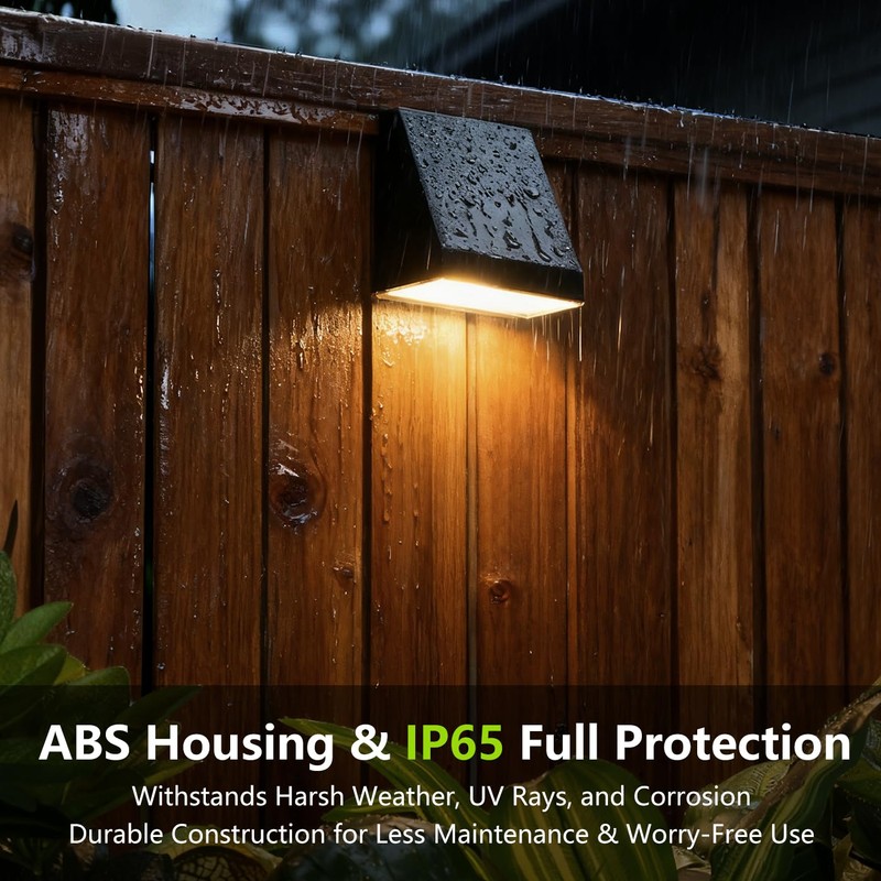 Solar Mailbox Light Downlight Outdoor Waterproof for Address, House Number