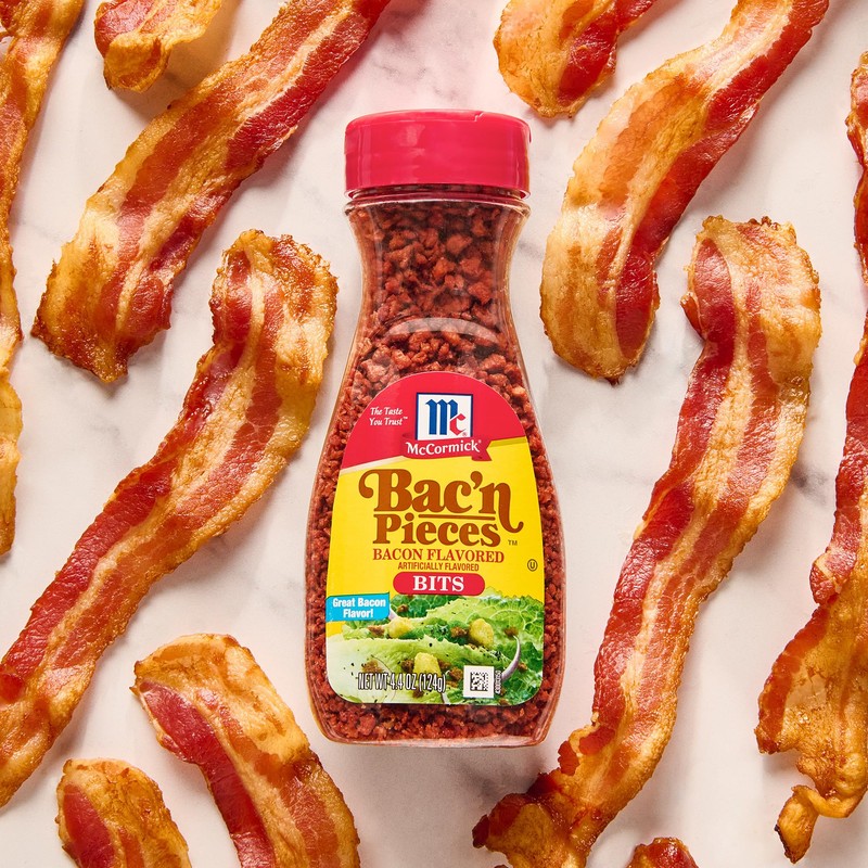 McCormick Bac'n Pieces Bacon Flavored Bits, 4.4 oz (Pack of