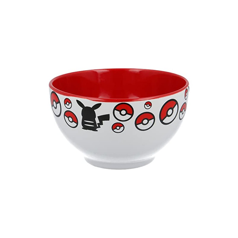 Stor Pokémon Distortion Young Adult Black Ceramic Breakfast Bowl Medium