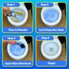 Splash Foam Toilet Cleaner - Self Activating Cleaning Powder for