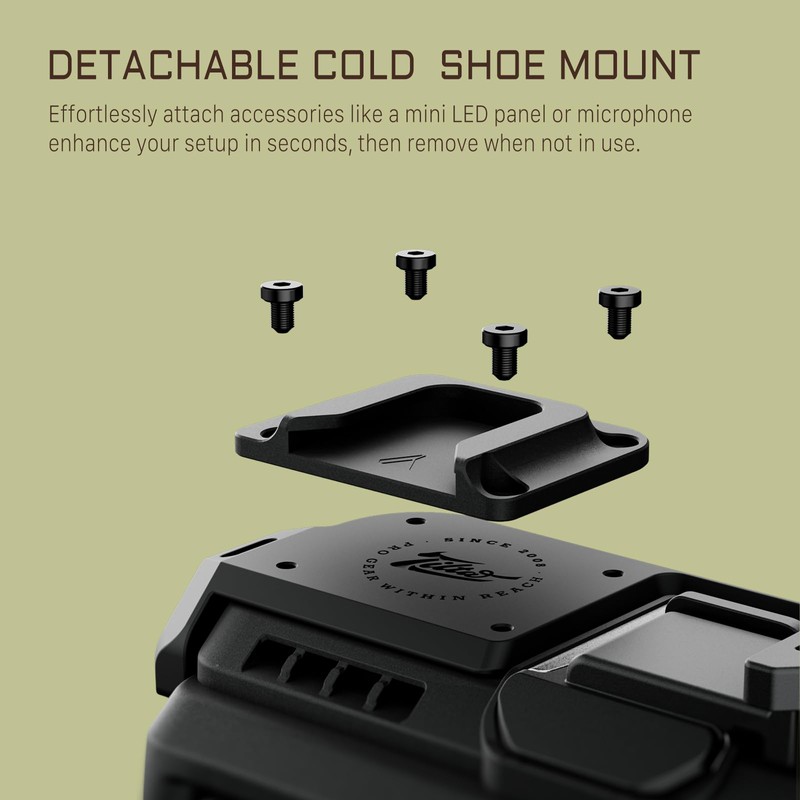 Tilta PowerShot V1 Cage, Vintage Camera Cage Base Kit Compatible