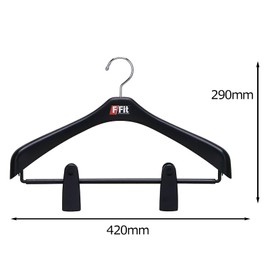 Shinko Hanger Jacket Big Clip 42 "F-Fit" Black